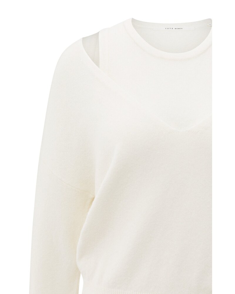 Yaya Knitted Sweater 01000381