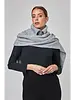 Collar with integrated scarf CF25-509