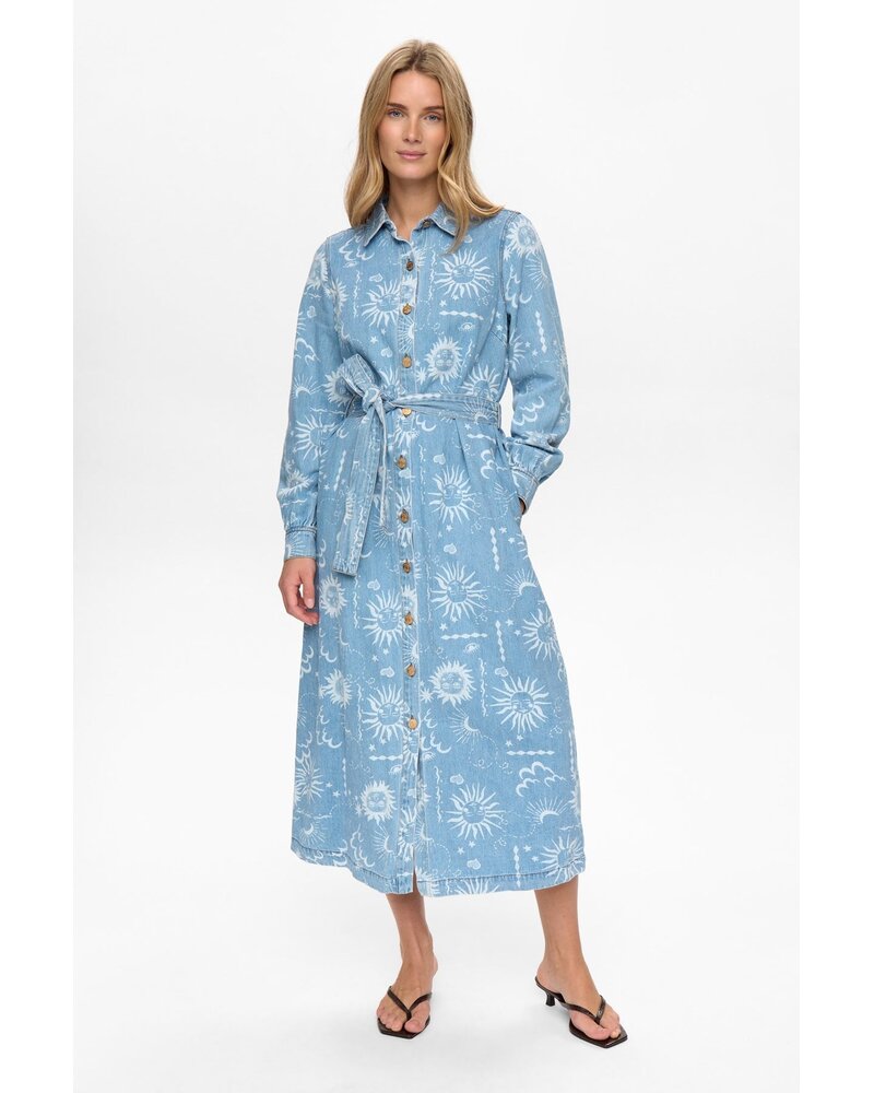 Nümph Robe Chemisier en Denim 706373