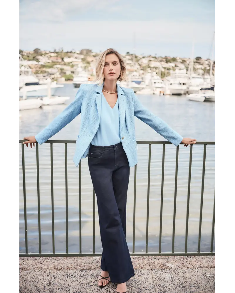 Joseph Ribkoff Bouclé Fitted Blazer 261101