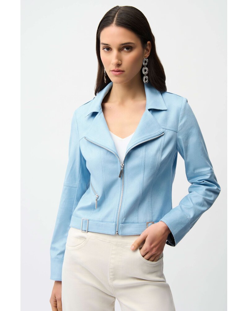 Joseph Ribkoff Faux Suede Fitted Jacket 261910