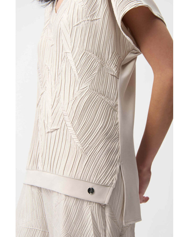 Joseph Ribkoff Pleated Silky Top 261160