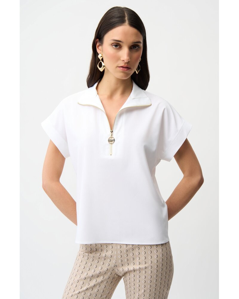 Joseph Ribkoff Stretch Poplin Top 261140