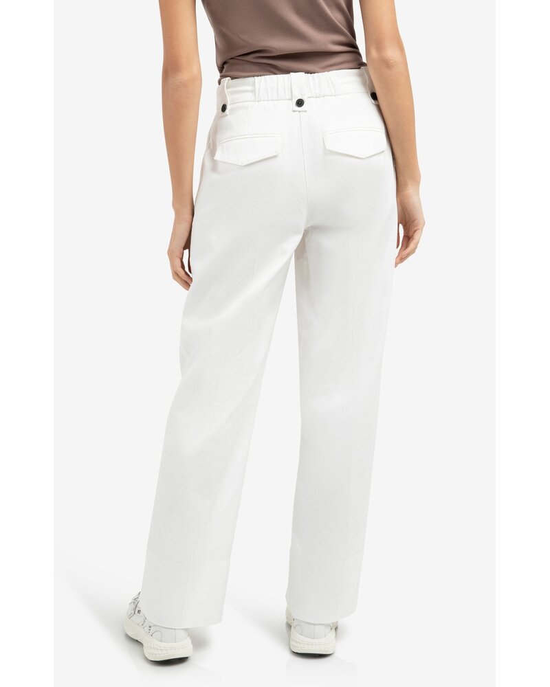 Yaya Yaya- Wide leg trousers with drawcord