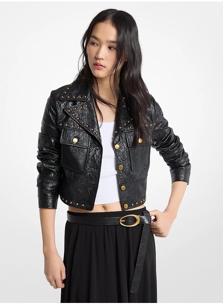 Michael Kors Faux Leather Jacket