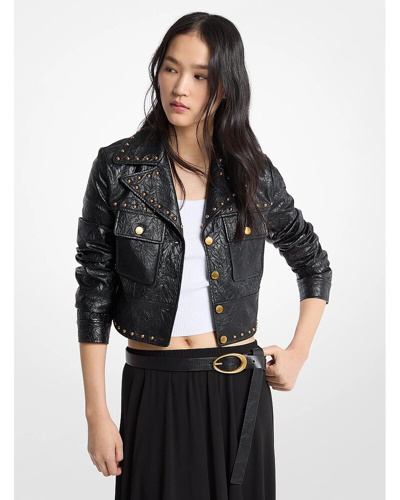Michael Kors Faux Leather Jacket