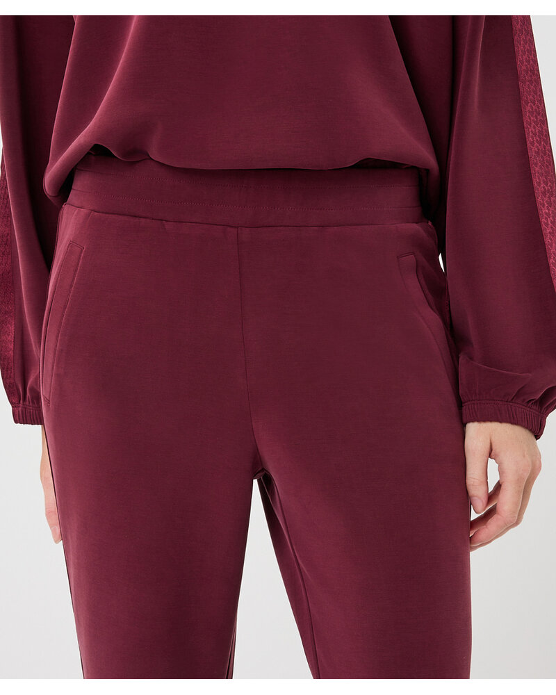 Esqualo Sweatpants with Satin Stripe F2605510