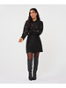 Esqualo Flocked Blouse F2615508