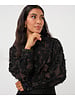 Esqualo Flocked Blouse F2615508