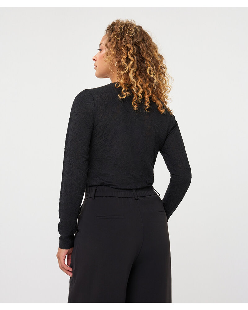 Esqualo T-Shirt à manches longues en dentelle F2630506