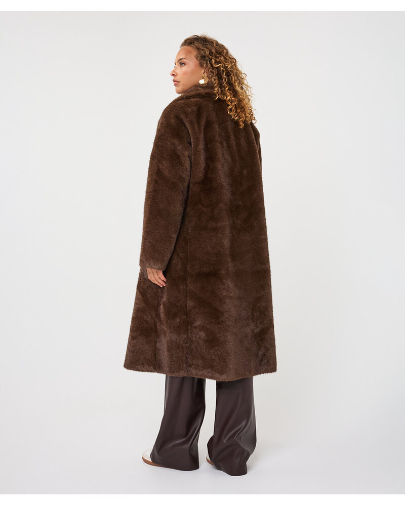 Esqualo Manteau en fausse fourrure F2637521