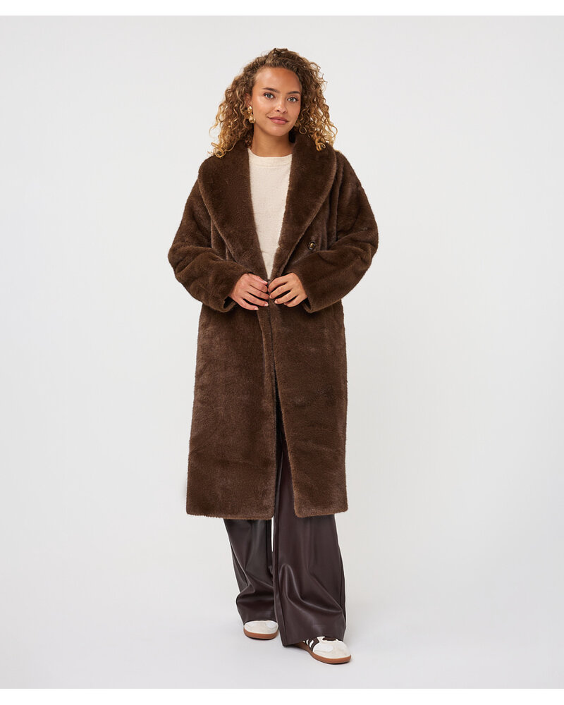 Esqualo Manteau en fausse fourrure F2637521