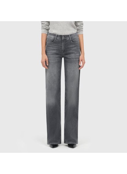 Mac Charcoal Wide Jeans 5228-D901