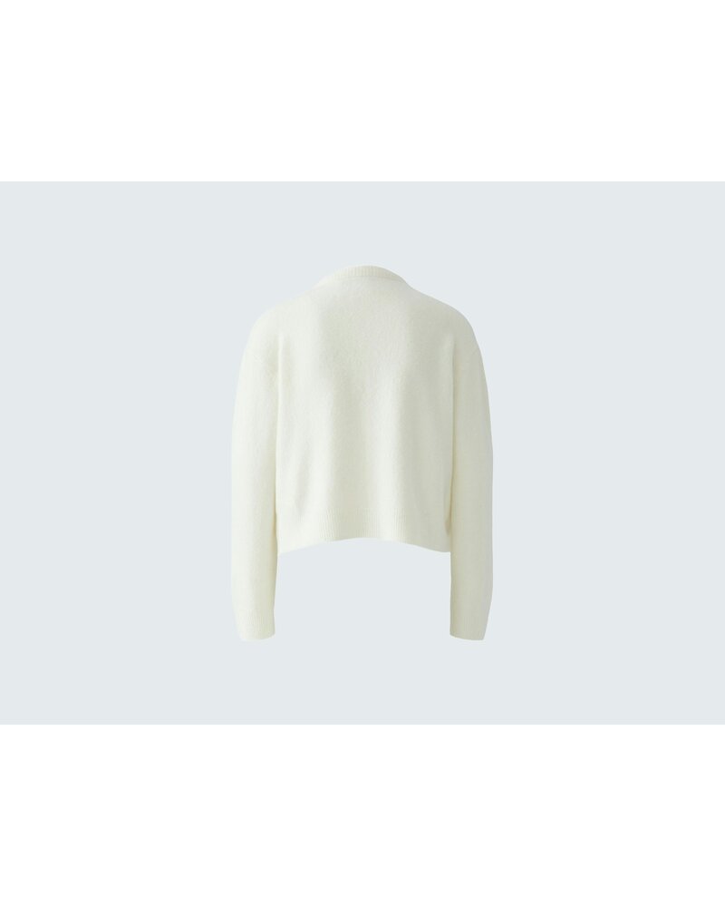 Oui Cardigan avec foulard satiné