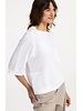 Yaya T-shirt jersey côtelé
