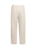 Yaya Pantalon coupe carotte en faux cuir
