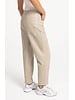 Yaya Faux leather carrot fit trousers
