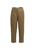 Yaya Pantalon coupe carotte en faux cuir