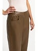 Yaya Pantalon coupe carotte en faux cuir