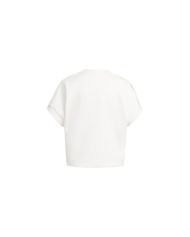 Yaya T-shirt avec détail plissé sur l'épaule