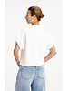 Yaya T-shirt avec détail plissé sur l'épaule