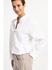 Yaya Chemise popeline avec taille ajustable