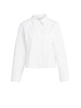 Yaya Poplin blouse with adjustable waist