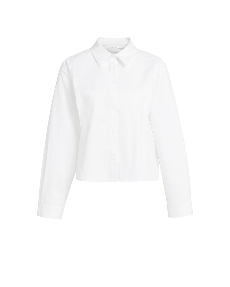 Yaya Chemise popeline avec taille ajustable