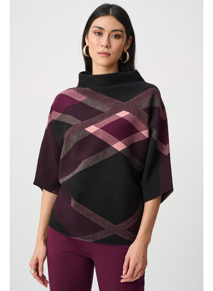 Joseph Ribkoff Chandail col montant avec imprimé-263947