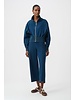 Joseph Ribkoff Denim Funnel-Neck Bomber Jacket-263634