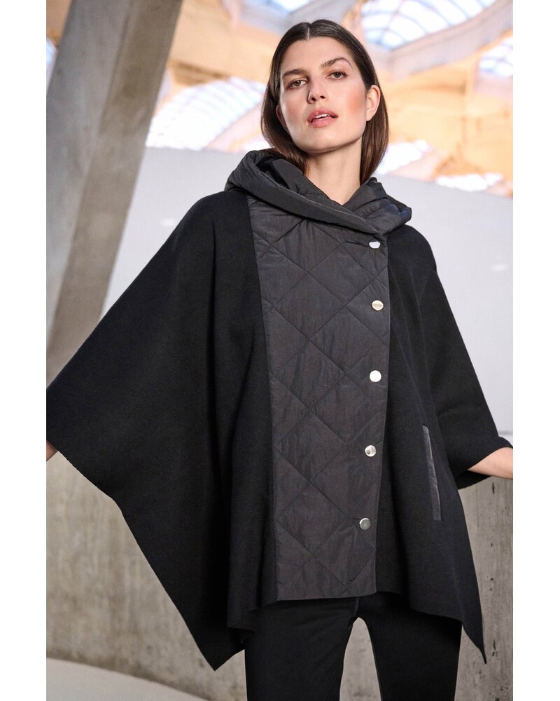 Joseph Ribkoff Poncho en tricot et matelassé-263627