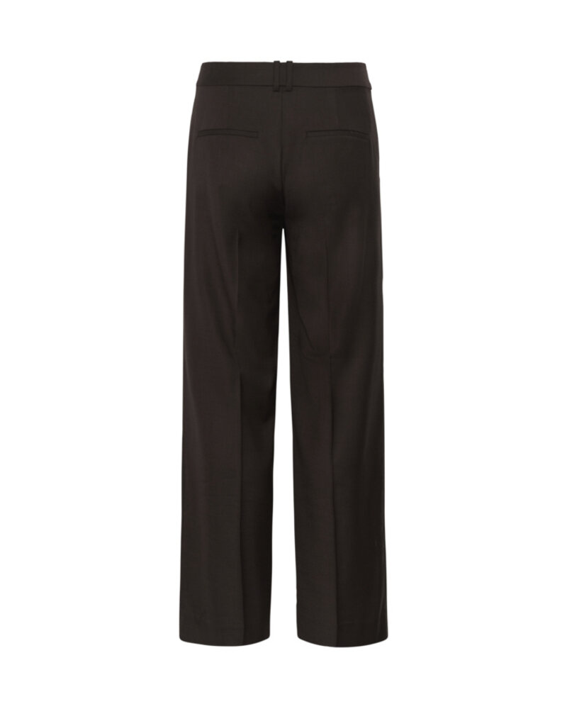 Pantalon brun melange Cadie