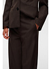 Pantalon brun melange Cadie
