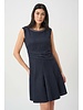 Joseph Ribkoff Robe bouclé avec bordure en perles-263092