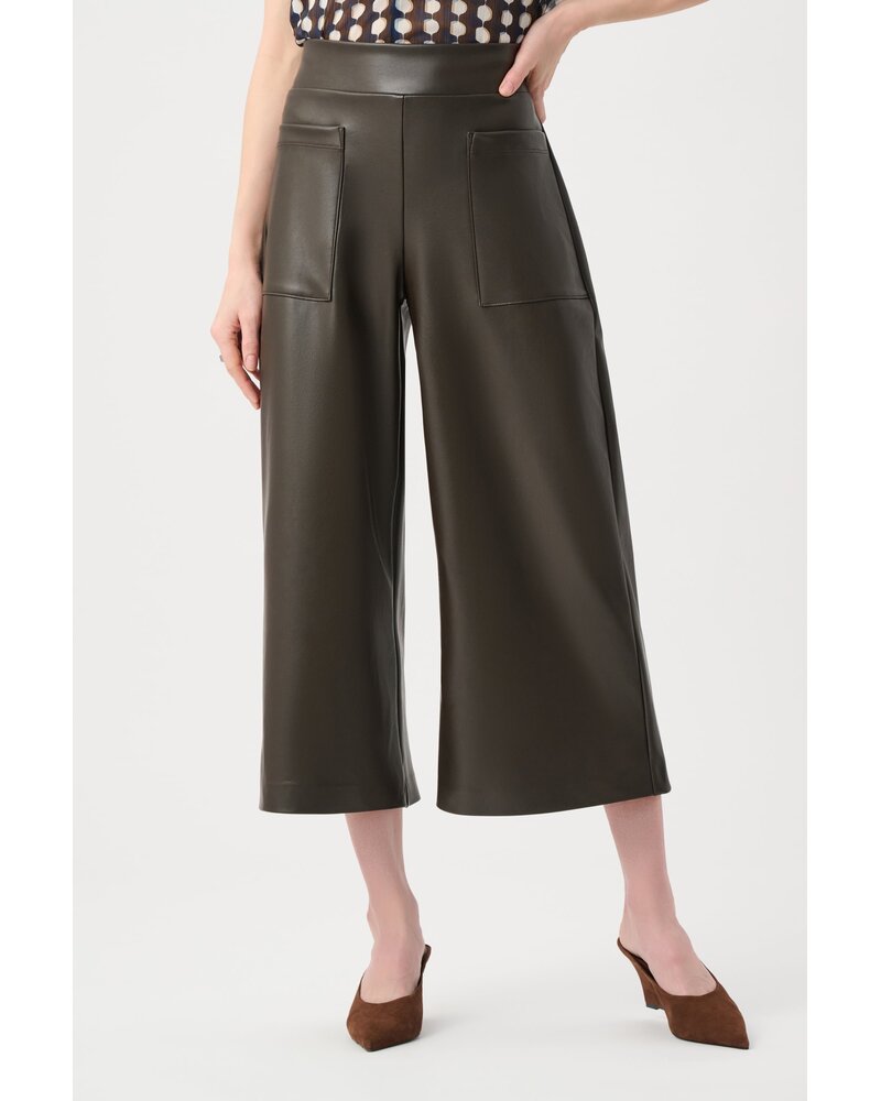 Joseph Ribkoff Pantalon culotte en faux cuir-263096