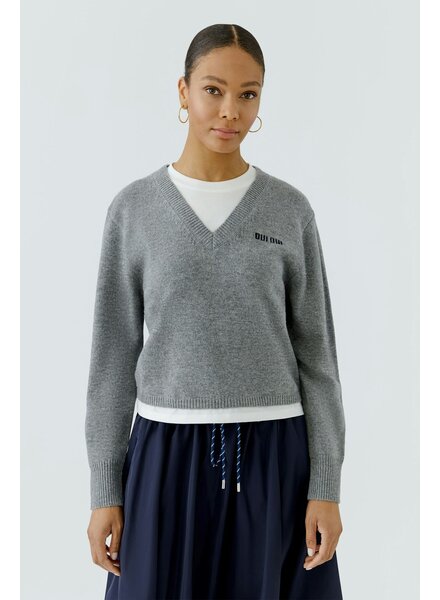 Oui Layered Sweater -98037