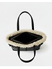 Surkana Tote Bag with Faux Fur Trim - Dome811
