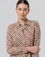 Surkana Chemise à imprimé géo-Cava113