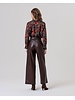 Surkana Pantalon en faux cuir-Capu521