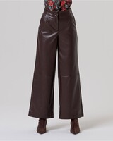 Surkana Pantalon en faux cuir-Capu521