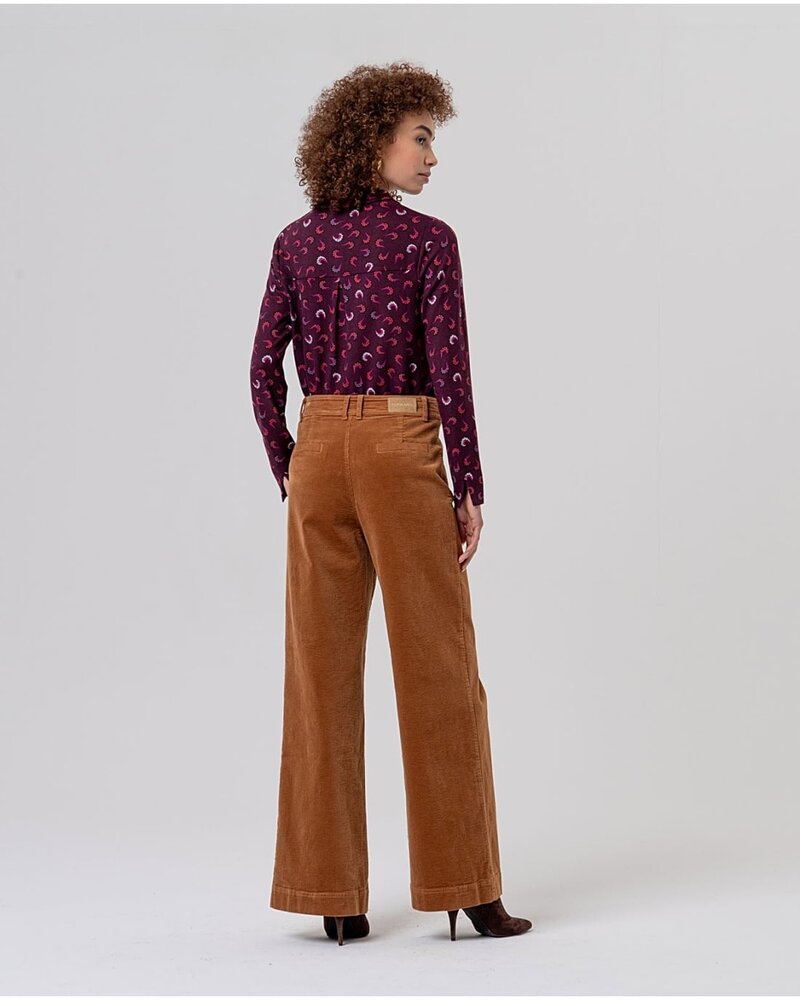 Surkana Corduroy Wide Leg Pants -Tass523