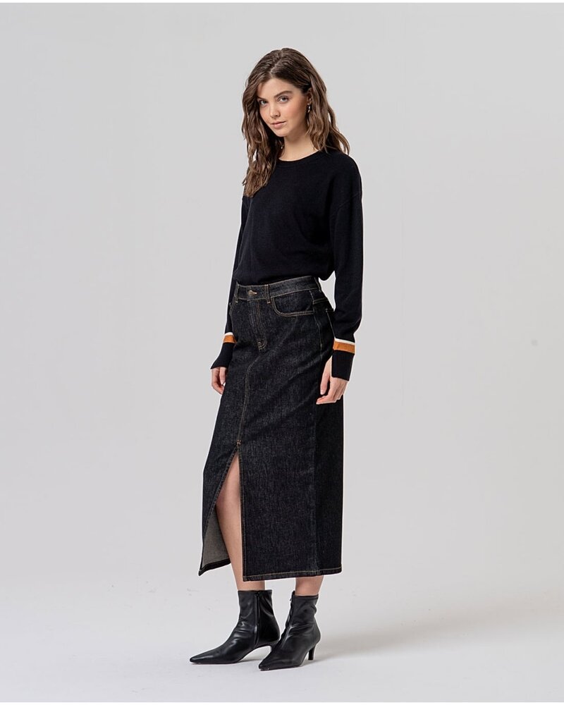 Surkana Midi Denim Skirt -Baje624