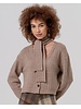 Surkana Cardigan avec foulard amovible-Bazu333