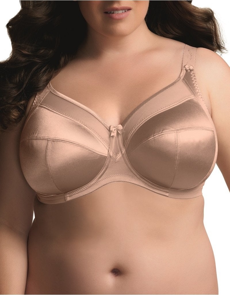 Goddess Womens Keira Satin Side Support Bra Style-6090 