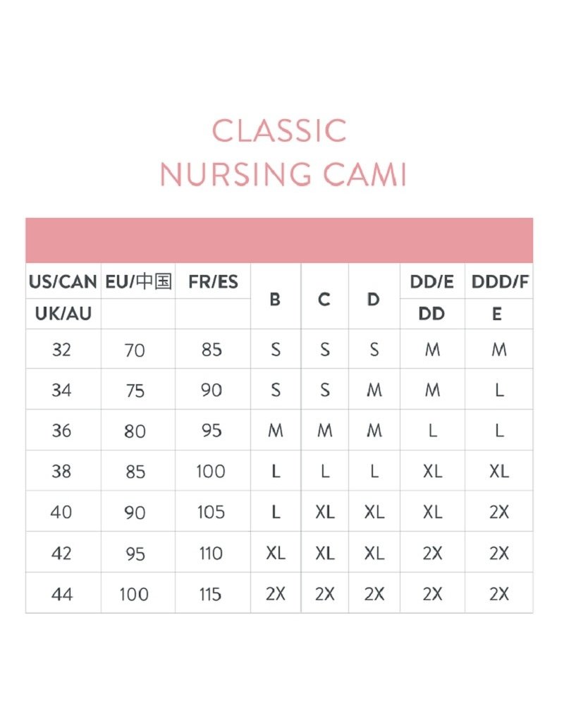 Bravado Classic Nursing Cami 31007BA