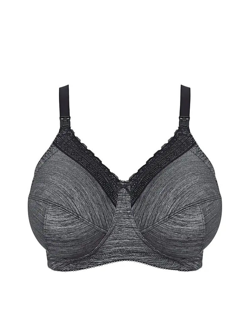 Royce Luna Full Cup NURSING Non-wire Bra (1325),32G,Grey 