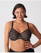 Chantelle Revele Moi 1571 Nubuck and Black - Expert Bra Fitting - The  BraBar & Panterie