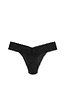 Hanky Panky Original Rise Thong 4811 Black One Size