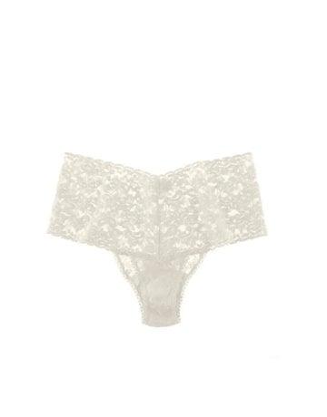 Hanky Panky Retro Lace Thong 9K1926 Marshmallow One Size