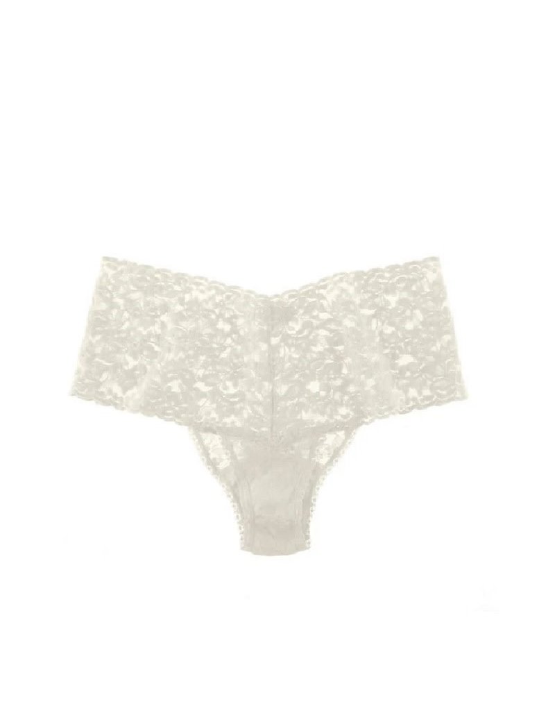 Hanky Panky Retro Lace Thong Plus 9K1926X Marshmallow One Size